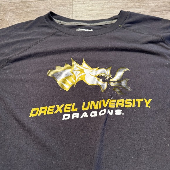 DREXEL UNIVERSITY DRAGONS Shirt Adult XL Black Short Sleeve Graphic Tee Adult - Picture 1 of 7
